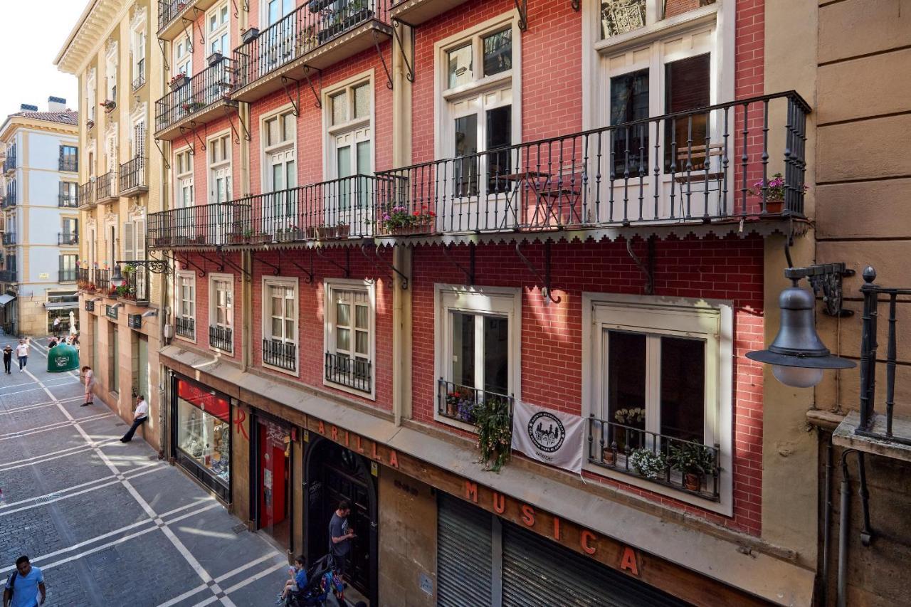 Ferienwohnung Apartamento Boutique Centro Zapateria 45 Pamplona Exterior foto