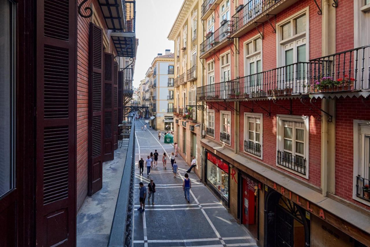 Ferienwohnung Apartamento Boutique Centro Zapateria 45 Pamplona Exterior foto