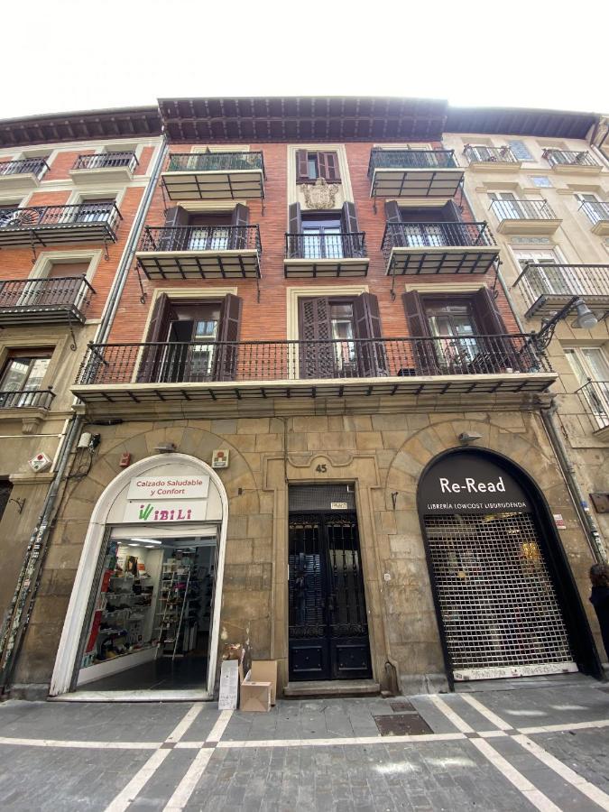 Ferienwohnung Apartamento Boutique Centro Zapateria 45 Pamplona Exterior foto
