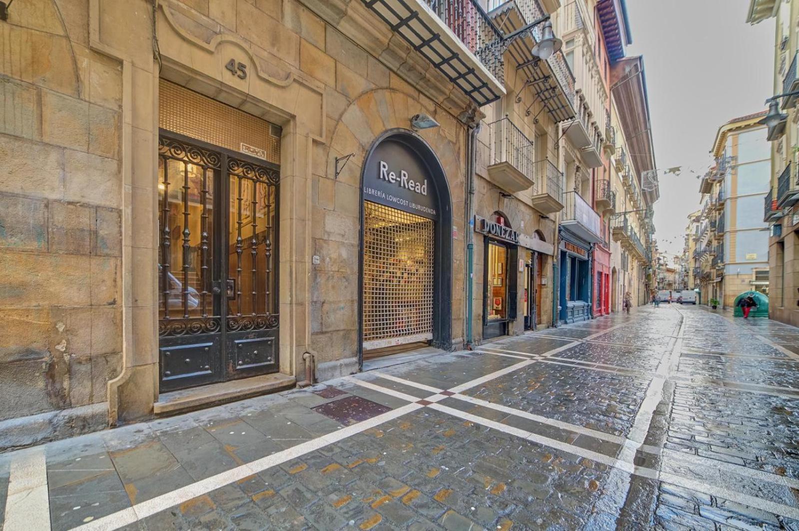 Ferienwohnung Apartamento Boutique Centro Zapateria 45 Pamplona Exterior foto
