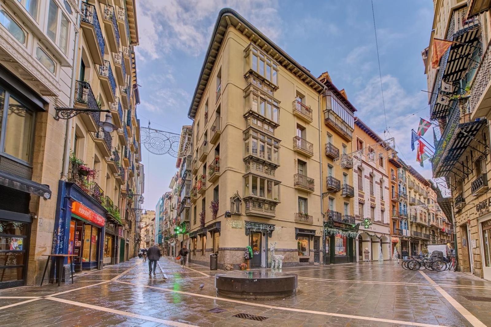 Ferienwohnung Apartamento Boutique Centro Zapateria 45 Pamplona Exterior foto